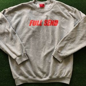 Nelk Boys FULL SEND Crewnwck Men’s large